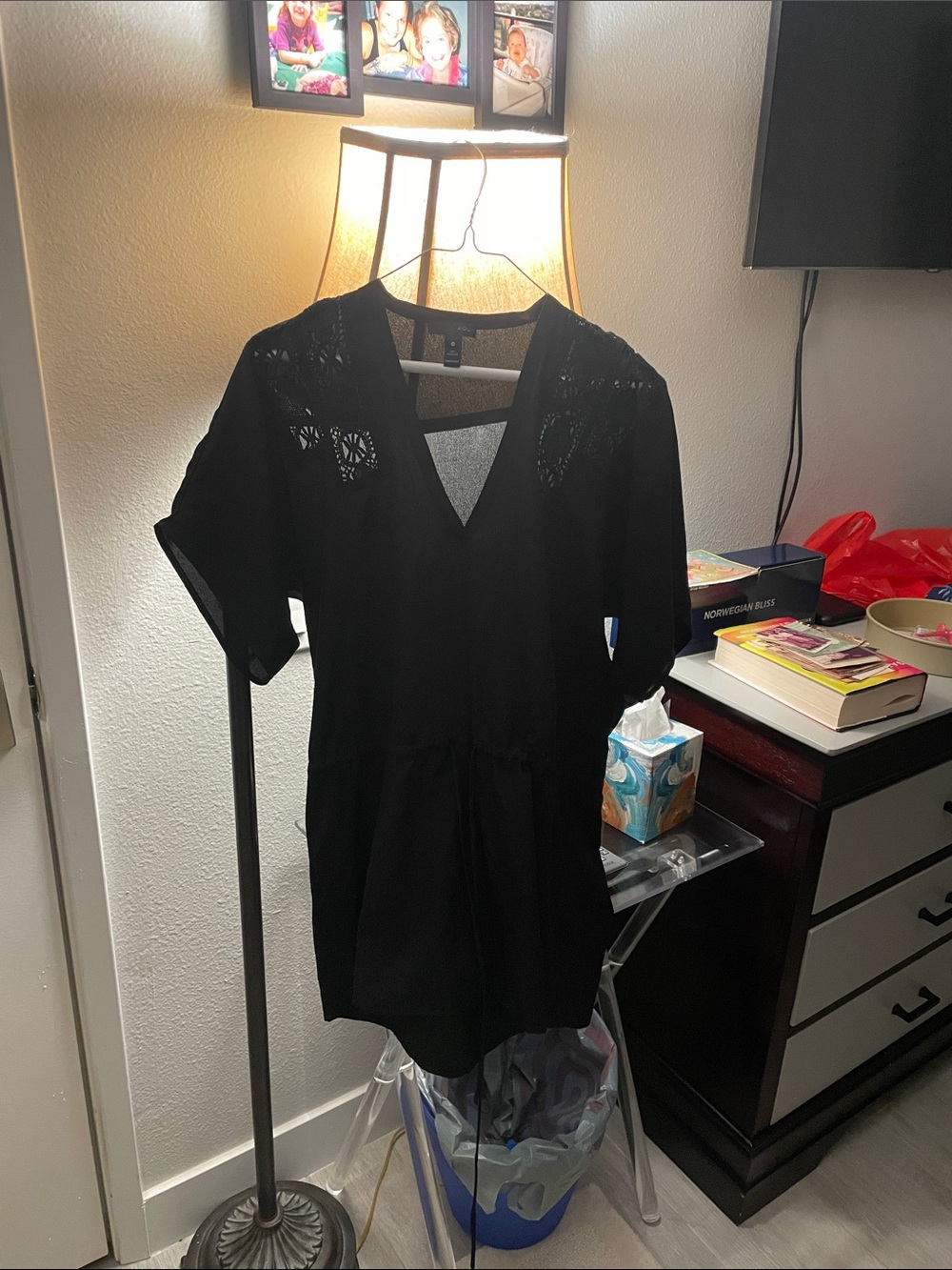 Elegant Black Women's Top